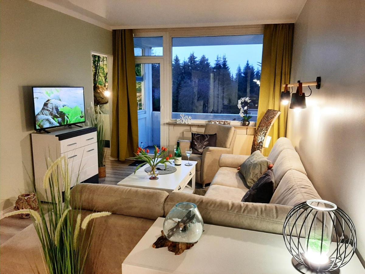 Bocksbergglueck In Hahnenklee, Endreinigung, Bezogene Betten, Handtuecher Inklusive 戈斯拉尔 外观 照片