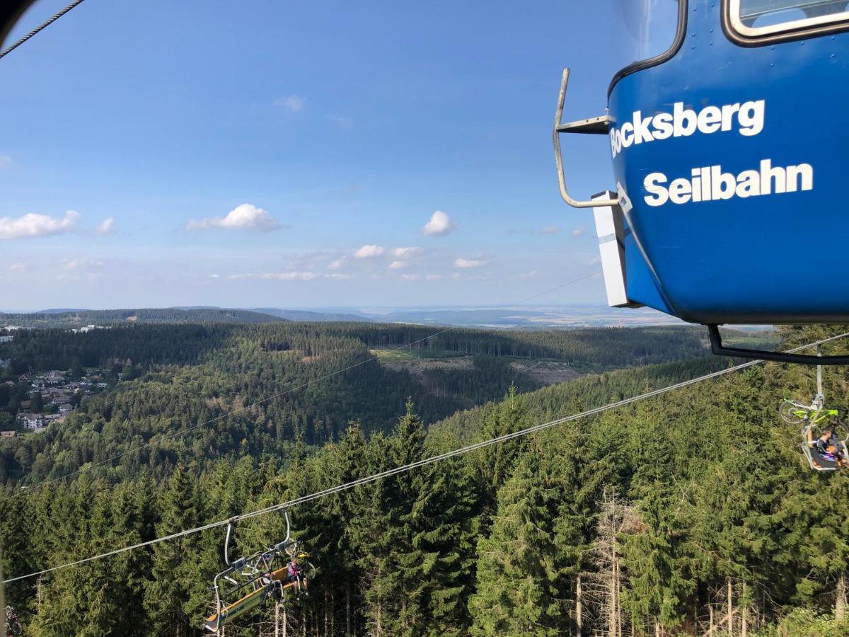 Bocksbergglueck In Hahnenklee, Endreinigung, Bezogene Betten, Handtuecher Inklusive 戈斯拉尔 外观 照片